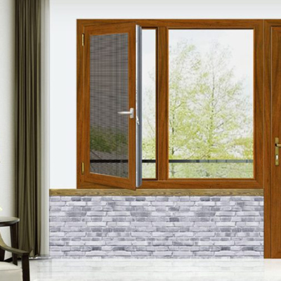 Cửa sổ mở quay nhôm cầu cách nhiệt